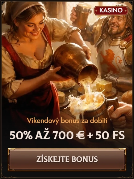 Crusado Casino weekend bonus 50% up to €700 + 50 FS